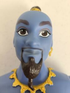Walt Disney Aladdin Genie Live Action Figure Will Smith Doll Singing Genie New 