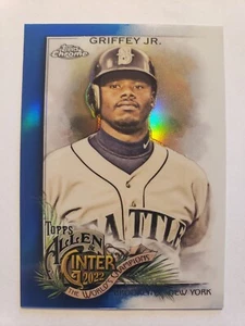 146/150 BLUE REFRACTORS 2022 Topps Allen And Ginter Chrome Ken Griffey Jr #39 - Picture 1 of 6