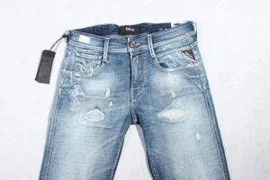 Replay M914Y 141 596 009 Anbass Herren Jeans, Denim, Blau, Trousers - Bild 1 von 5