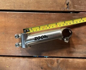 NOS ZOOM 120mm 15° Cr-mo 1 1/8th Stem MTB Gravel Road Bike Stem Mint Condition - Picture 1 of 9