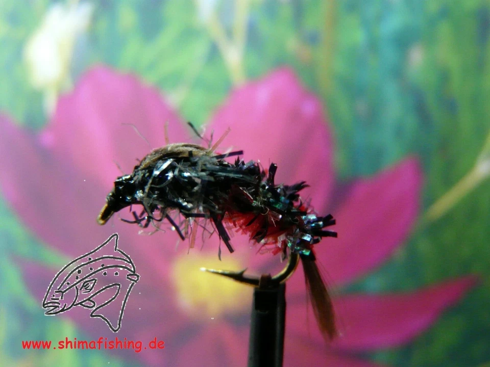 SHIMAFISHING Nymphe " Steelheadhammer " 3er Set