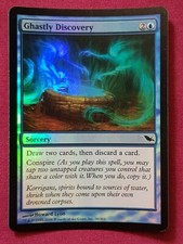 Magic The Gathering SHADOWMOOR FOIL GHASTLY DISCOVERY single blue card MTG