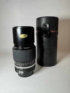 Nikon Nikkor 200mm f/4 AIS Manual Focus Telephoto Lens - Picture 1 of 8
