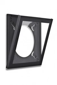 Black Vinyl Frame - UV Protected Acrylic window and painted finish - Easy Open - Picture 1 of 12