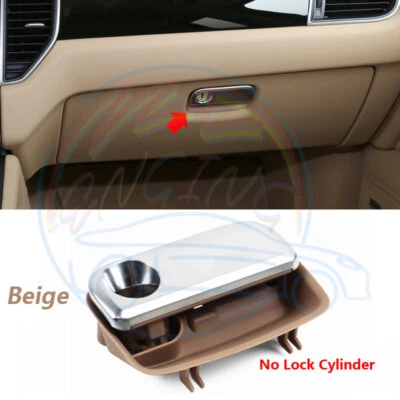 Beige Glove Box Handle for Porsche Macan Panamera Carrera Cayman Boxster 911 718 - Imagem 1 de 4