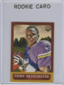 Teddy Bridgewater ROOKIE KARTE 2014 Topps Chrome Mini RC Vikings Saints Panthers! - Bild 1 von 2