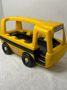 Vintage Little Tikes School Bus NO PEOPLE No stop sign. - Picture 1 of 7
