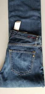 BEN SHERMAN Men Classic Straight 100% Cotton Denim Jean - 32x34 Dark Blue - Picture 1 of 6