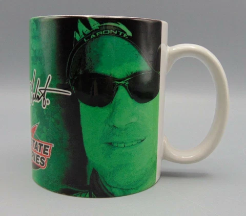 Bobby Labonte Nascar Mug Interstate Batteries No. 18 Joe Gibbs Racing 2000 Green Cover