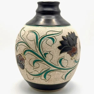 Vintage Mark Blumenfeld signierte Studiokeramik Vase Laguna Beach eingeschnitten glasiert - Bild 1 von 9