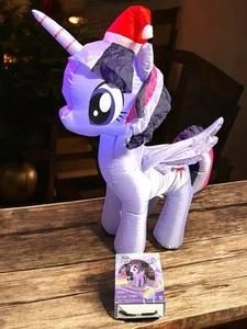 2021 Gemmy MY LITTLE PONY Twilight Sparkle 3.5 ft Christmas Inflatable In Box! - Picture 1 of 9