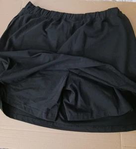 Woman Within Skort Damengröße 22/24 1X, schwarz, 2 Taschen elastischer Bund - Bild 1 von 5