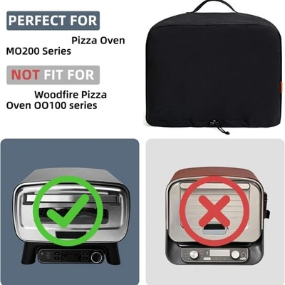 Professional Outdoor Oven Cover Waterproof Dustproof Elastic Edges Closure - Image 1 of 4