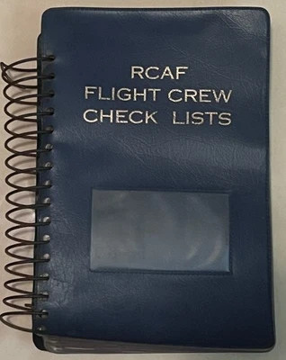 Vintage 1965 RCAF Flight Crew Check Lists • Pilot’s Check List CF-104 • 26 Pages - Image 1 of 4