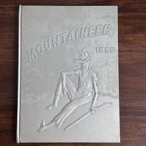 Anuario de escuela secundaria Mountaineer Philipsburg PA 1955 de colección - Imagen 1 de 3