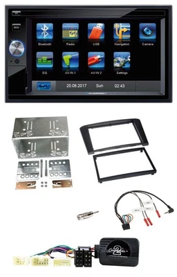 Blaupunkt Lenkrad USB Bluetooth TMC 2DIN Navigation für Toyota Avensis 2003-2009 - Bild 1 von 4