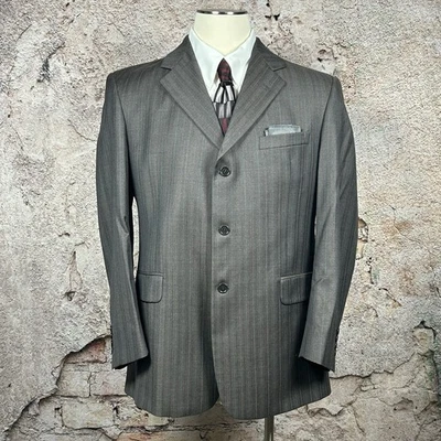 Coppley Bespoke 43R Ermenegildo Zegna Trofeo Wool Blazer Sport Coat Suit Jacket - Image 1 of 4