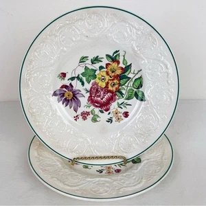 Wedgwood Bognor Patrizier Blumen Salatteller - Bild 1 von 9