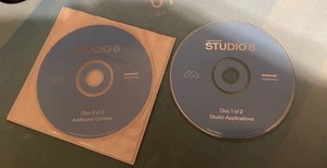 Macromedia Studio 8 Win/Mac Disc Set and Srial Number Only In Preowned Condition - Picture 1 of 3