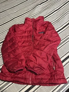 Patagonia Girls Small 7-8 Pink Puffer Duck Down Winter Jacket - Picture 1 of 8
