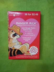 American Greetings Ranger Rick Valentine Cards 38 cards New In Box - Picture 1 of 2