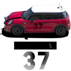 Hood Racing Stripe Bonnet Decal Stickers 37 Graphics for Mini Cooper F56 R56 - Imagen 1 de 14