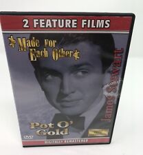 James Stewart Made for Each Other, Pot O' Gold DVDNew Unopened