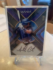 2023 Wild Card Auto Mania Anthony Gutierrez #17/25 - Picture 1 of 1