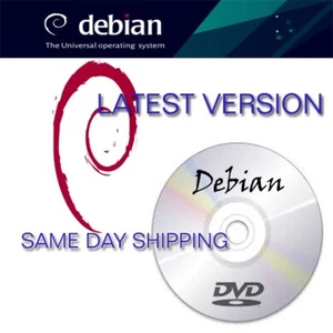 Debain Linux 2022 DVD Installer Latest Version SAME DAY SHIPPING USA - Picture 1 of 5
