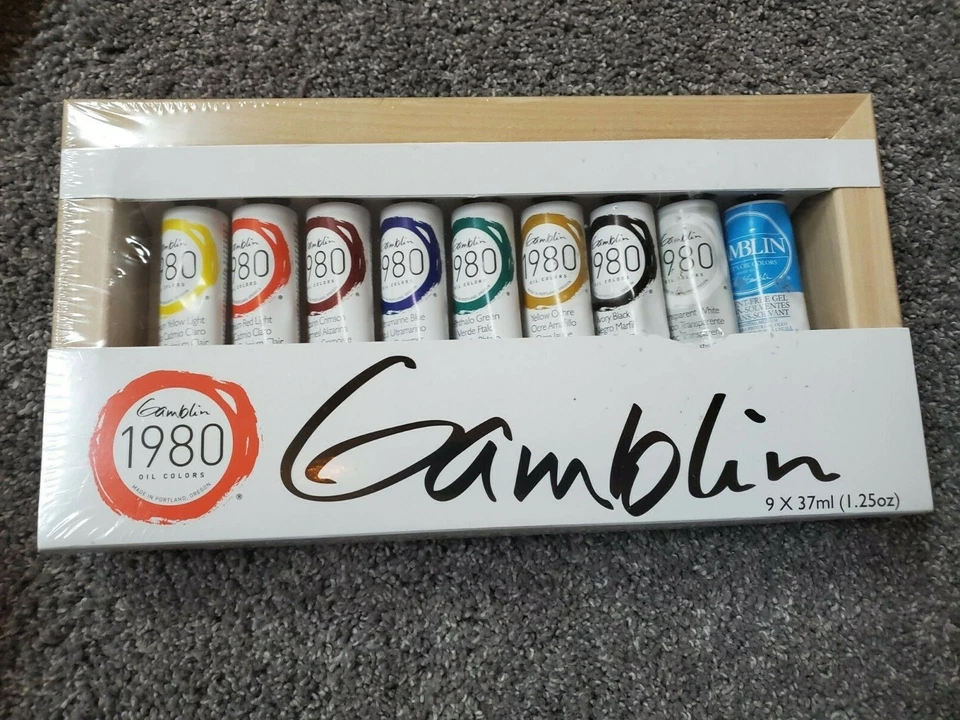 Gamblin Gb101110 1980 Oil Color Set