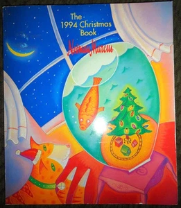 Vtg Neiman Marcus 1994 Christmas fashion catalog Yasmeen Ghauri Angie Everhart - Picture 1 of 1