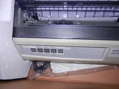 Okidata Microline 5340HE 9 Pin Printer with Power Cord and manual - Image 1 of 4