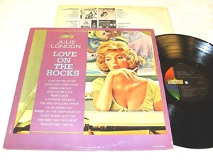 Julie London "Love Is On The Rocks" 1962 Jazz Vocal LP, VG, on Liberty, Mono - Picture 1 of 2