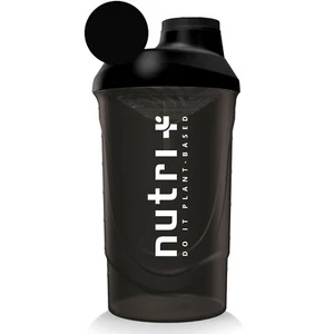 Eiweiß Shaker für Proteinpulver - 600 ml Flasche schwarz - Fitness Mixer black - Afbeelding 1 van 5
