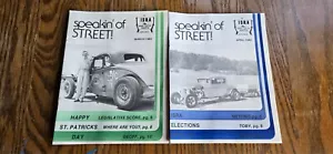 Indiana Street Rod Association March/April 1982 Speakin’ of Street News - Imagen 1 de 2