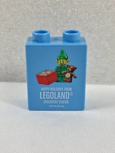 Lego DUPLO Christmas Brick Legoland Discovery Center 2019 Green Elf Rare HTF OOP - Picture 1 of 3