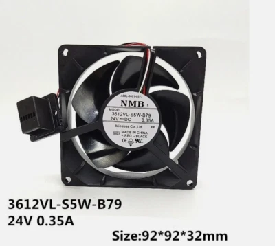 3612VL-S5W-B79 A90L-0001-0577 24V 0.35A 9cm 9232 original FANUC fan amk - Image 1 of 4