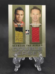 2006-07 Between The Pipes Double Jerseys Ray Emery Dominik Hasek /40 - Picture 1 of 2