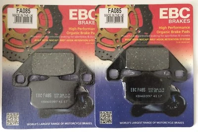 Pastillas de freno delanteras orgánicas EBC para KAWASAKI GPZ1000RX / GPZ1100 (1983 a 1988) Foto 1 de 2