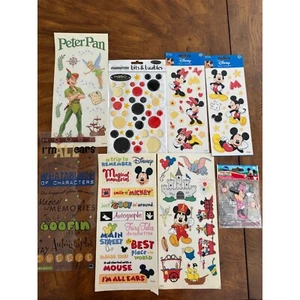 ¡Nuevo! Pegatinas y adornos de Disney Mickey, Minnie, Disneyland, Peter Pan - Imagen 1 de 3