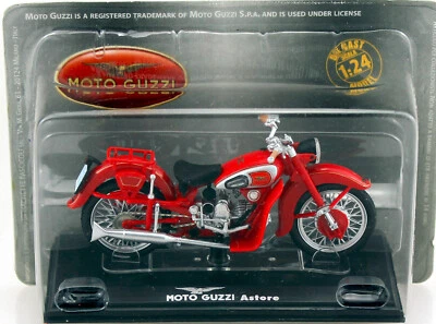 Moto Guzzi Astore rot Blister Starline 1:24 Motorrad- Modell - Bild 1 von 2