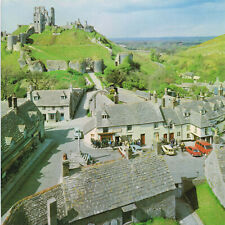 Corfe Castle Dorset Vintage Print Colour Picture 1975 CBOD#43