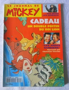 le journal de mickey 2261 + poster roi lion et fiches 1995 - Photo 1/5