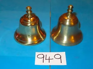 Pair of matching Brass Bells. Very Collectible & Decorative. Great Offer!! - Picture 1 of 3