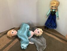 Disney Frozen Flip Doll And Rubber Face Doll