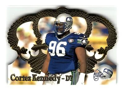 1995 Pacific Crown Royale #67 Cortez Kennedy Seattle Seahawks - Image 1 of 2