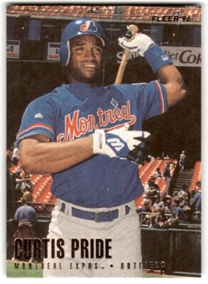 1996 Fleer Curtis Pride #464 Montreal Expos - Image 1 of 2