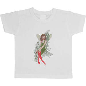 'Christmas Fairy' Children's / Kid's Cotton T-Shirts (TS023798)