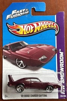 Dodge Charger Daytona 2013 Hot Wheels HW Showroom Fast & Furious 69 #200*1 certificado de autenticidad $ Foto 1 de 4