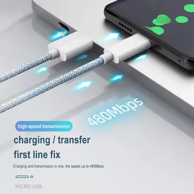 USB-C to Litening Port 20w Fast Charge Cables - New Bulk 147 Prepackaged - Image 1 of 4